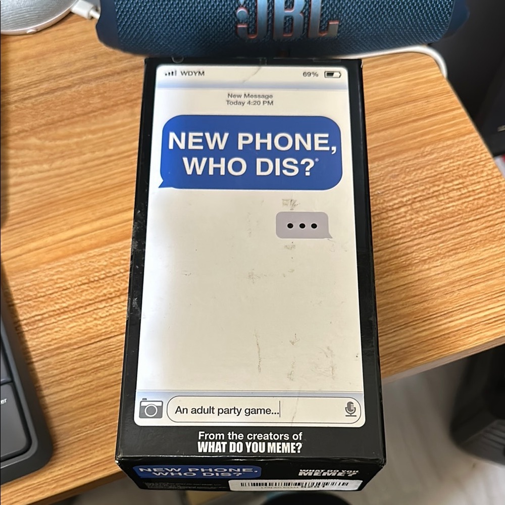 New Phone, Who Dis? Adult Party Game
